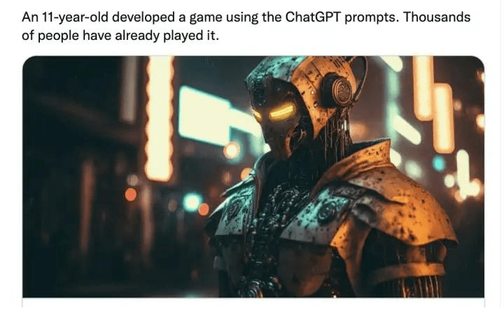ChatGPT can create games - Best Things You Can Do With ChatGPT In 2023